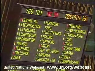 Votazione ONU