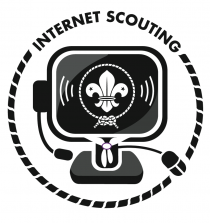 Internet scouting logo B/N